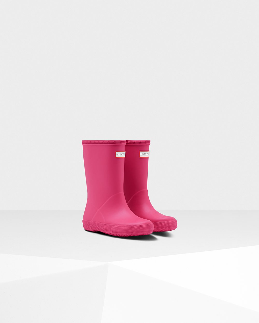 Kids Hunter Original First Classic | Rain Boots Light Pink | NZ-87532-SOTU